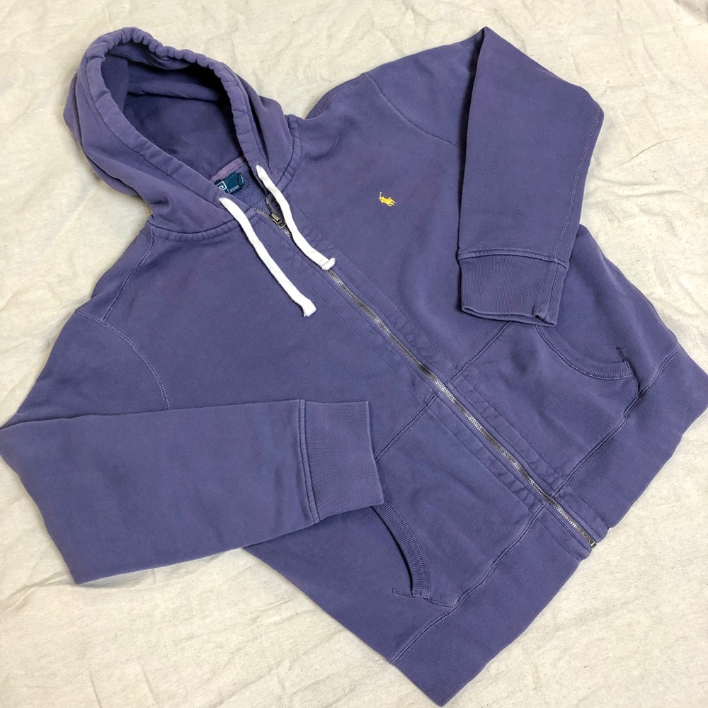 Polo Ralph Lauren XL - Zip Up Hoodie, Purple